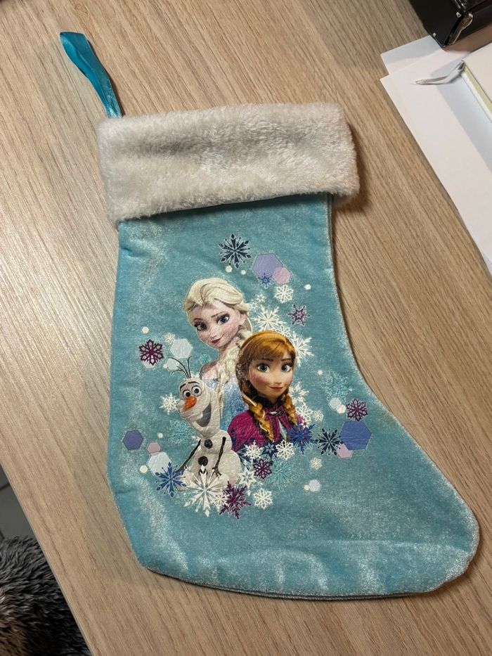 Chaussette de Noël Reines des neiges Disney
