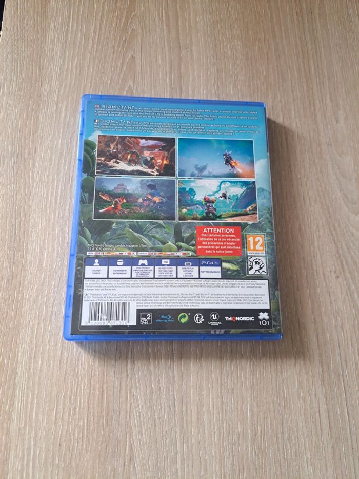 Jeu ps4 biomutant - photo numéro 2
