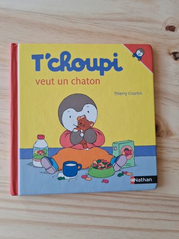 Livre "T’choupi  veut un Chaton "