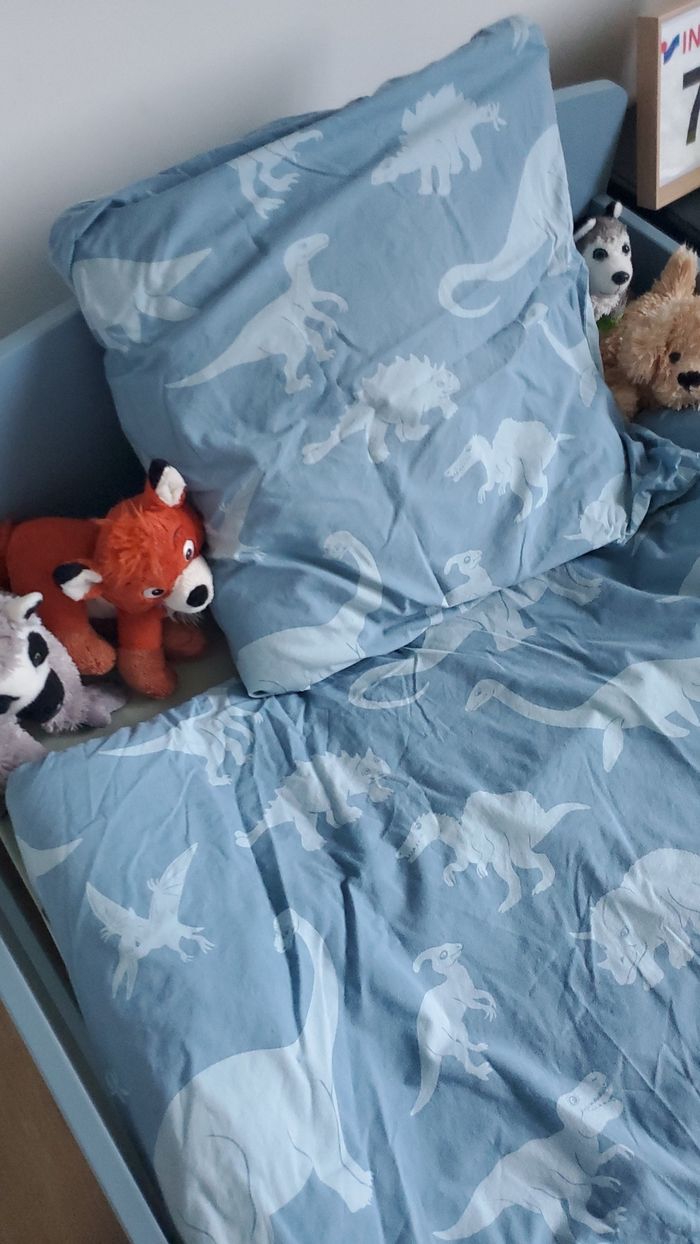 Housse de couette + housse coussin dinosaures - photo numéro 4