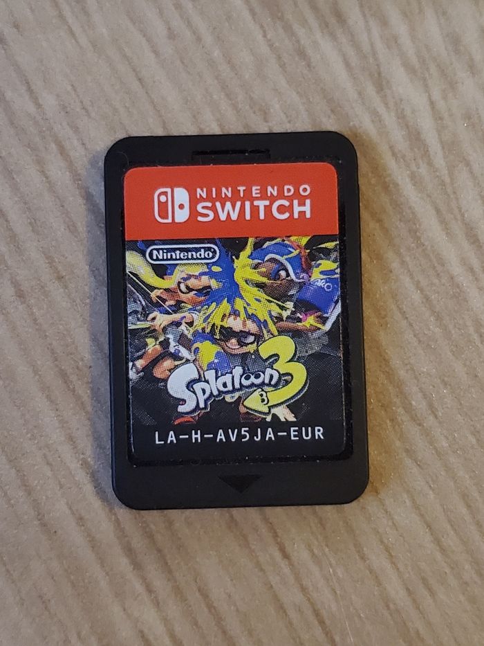 Jeux nintendo switch Splatoon 3