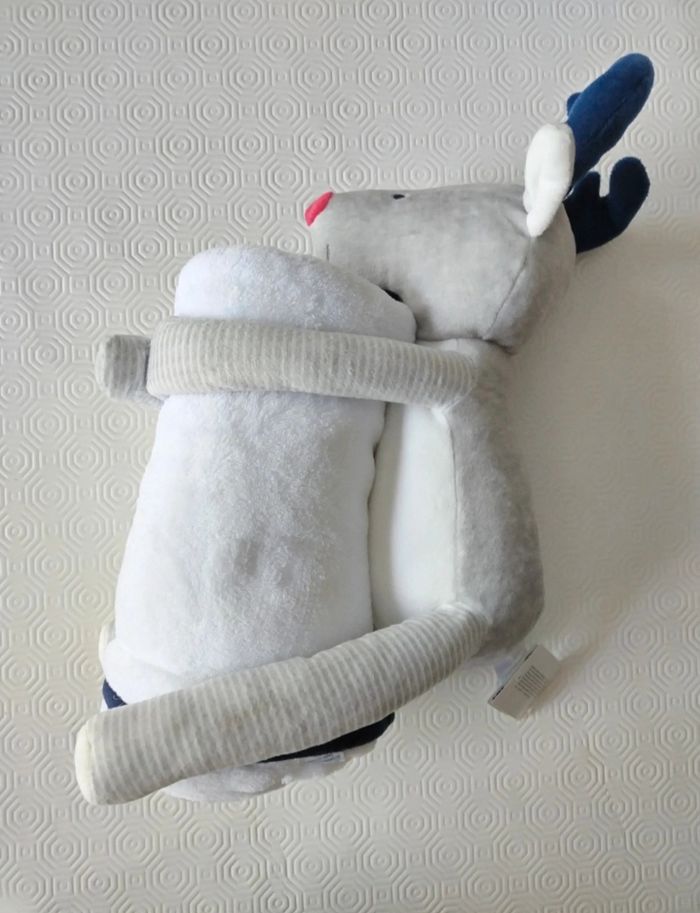 Peluche couverture Okaïdi neuve - photo numéro 3
