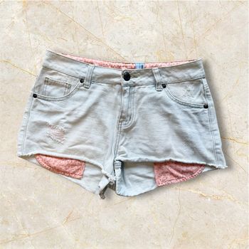 Short en jean bleu clair ikks taille 36 S