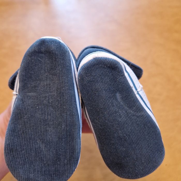 chaussures bébé souple en tissu - photo numéro 4