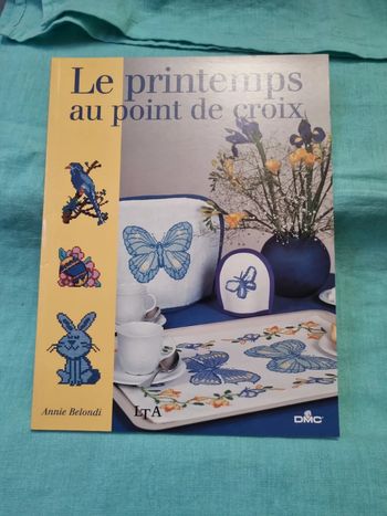 Le printemps au point de croix