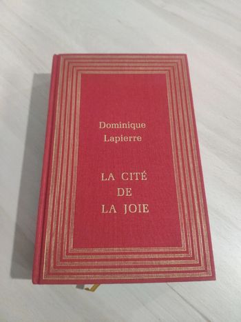 Beau livre la cité de la joie Lapierre