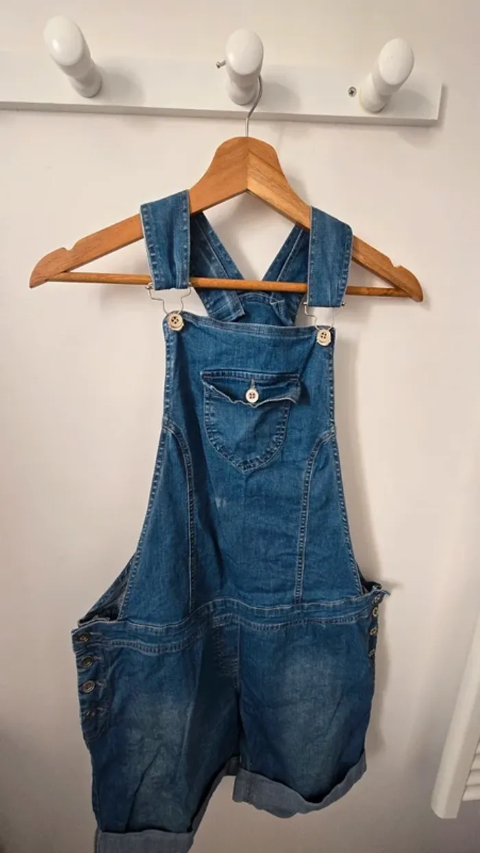 Salopette en jeans de Grossesse