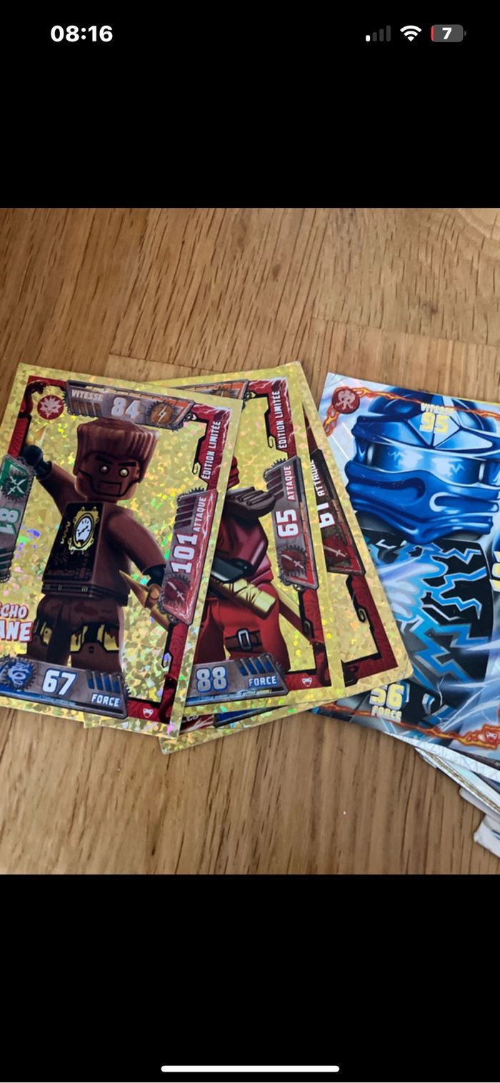 39 cartes ninjago - photo numéro 2