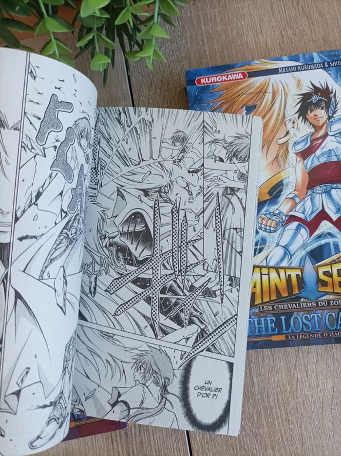 Lot 3 Mangas Saint Seiya The Lost Canvas Hadès n° 1 / 2 / 3 Kurosawa - photo numéro 6