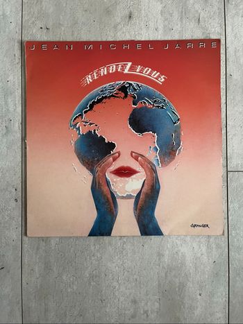 Disque 33 tours Jean Michel Jarre Rendez-vous