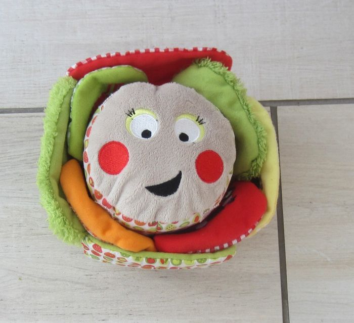 Jouet eveil a toucher "chou funky garden" - photo numéro 3