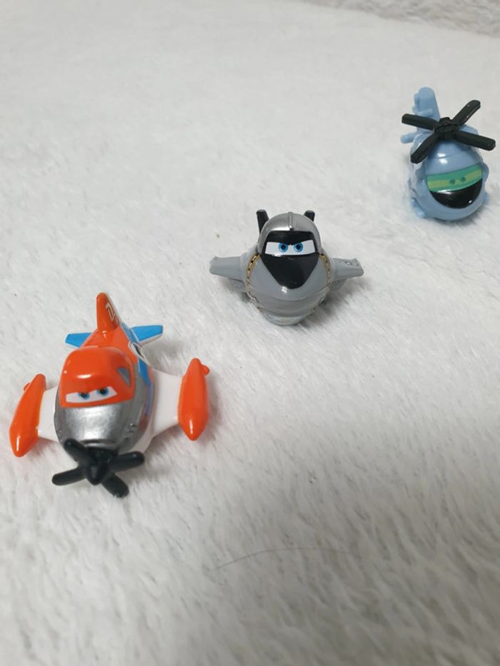 Lot de 3 avions miniatures planes