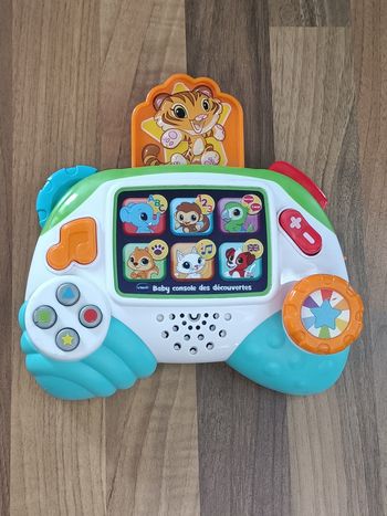 Jouet électronique bébé Baby console des découvertes Vtech