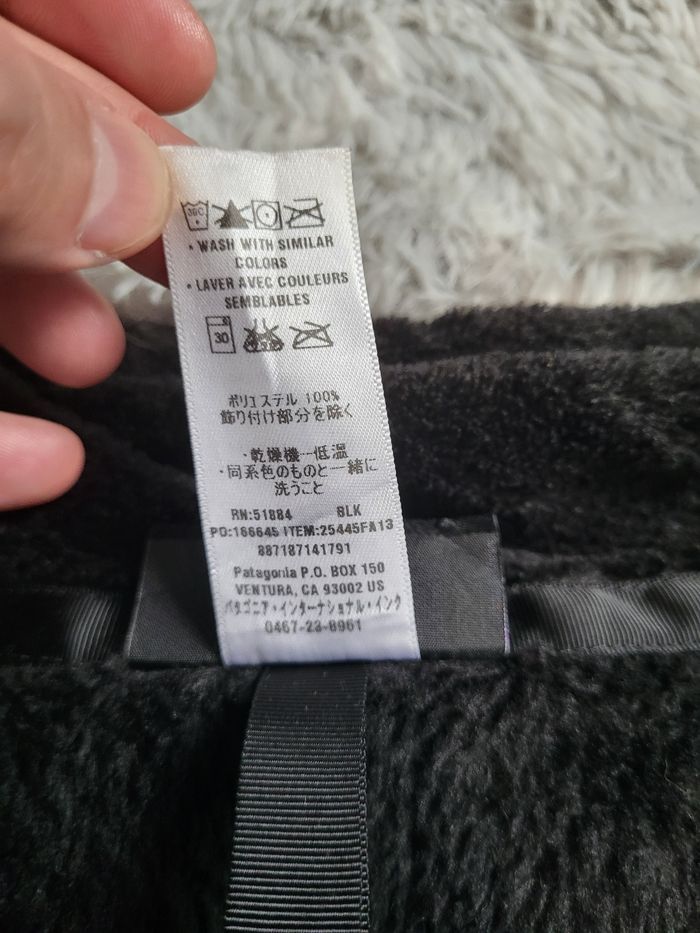 🔥 Gilet Polaire Patagonia Femme – Taille M – Noir Intense 🔥 - photo numéro 8