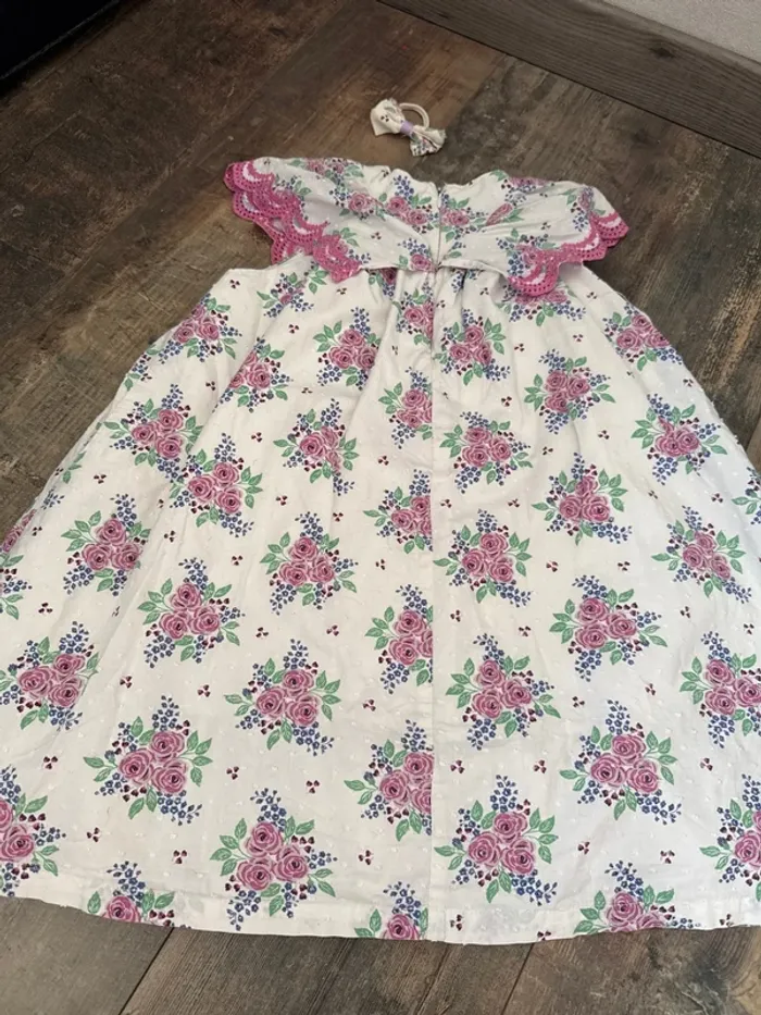 Lot de 2 robes doublées + chouchous - photo numéro 9