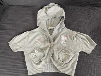 Gilet court gris - Charmmy Kitty - 8 ans