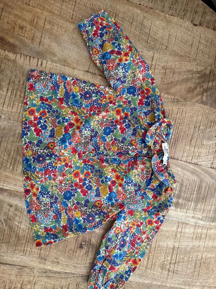Blouse liberty 4 ans cyrillus - photo numéro 2