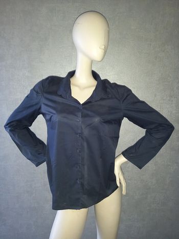 chemise bleu marine autre ton taille 38