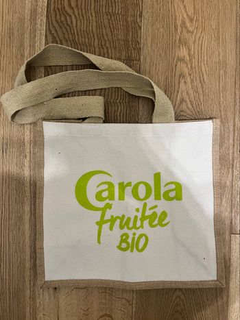 Sac/cabas neuf « Carola Fruitée Bio « 