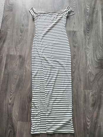 Robe longue fendue Shein