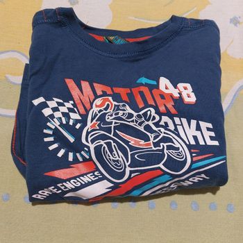tee-shirt manche longue moto