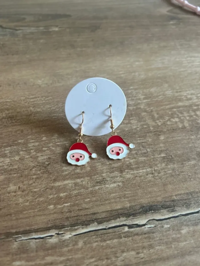 Boucles d’oreilles de Noël 🎅 neuve