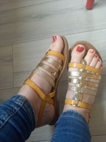 spartiate merry Scott dorée jaune