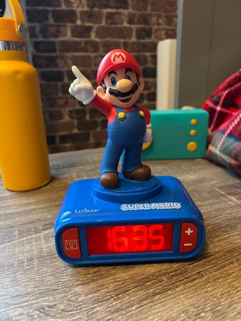 Réveil veilleuse Lexibook Super Mario