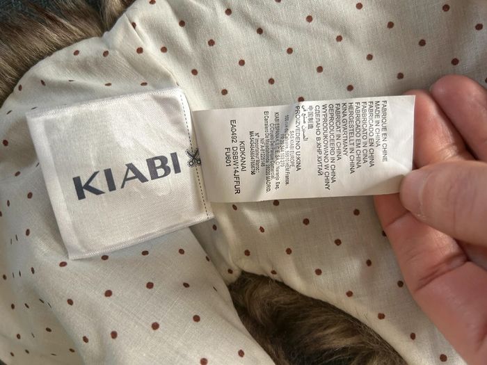 Veste fourrure à poils Kiabi - photo numéro 6