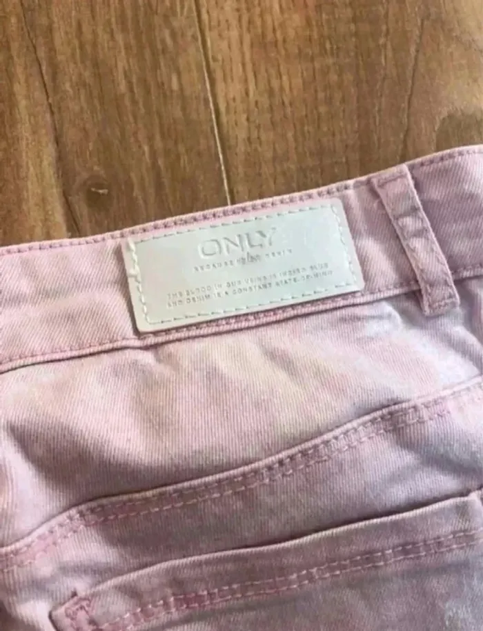 Jeans 27/32 rose clair Only - photo numéro 7
