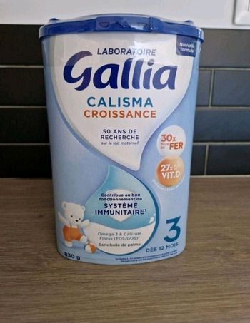Lait en poudre Gallia Calisma