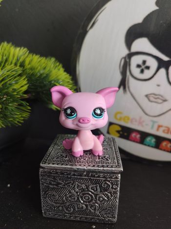 lps00785 My Littlest Petshop Pet Shop LPS Hasbro Cochon Pig 876