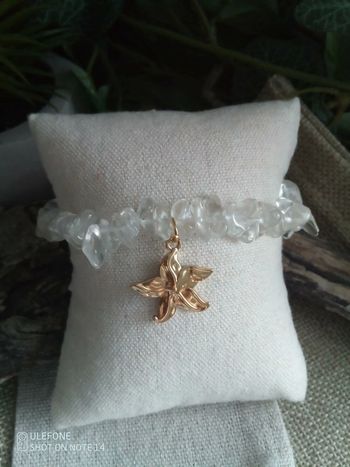 Bracelet pierres naturelles de cristal de roche