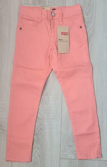 Jean skinny rose abricot