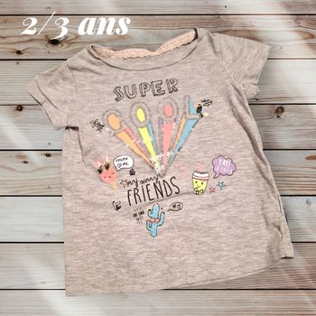 T-shirt multicolore