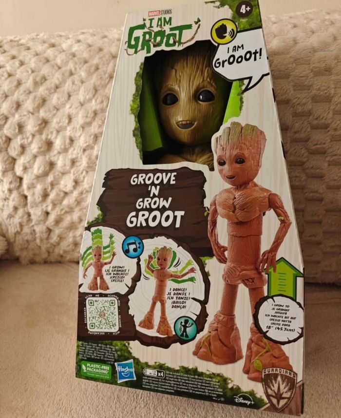 Groot  interactif  danse et grandit