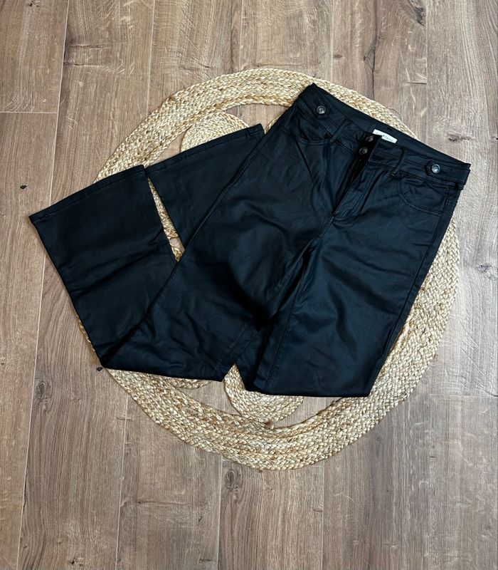 Pantalon femme similicuir  cache cache T40 - photo numéro 3