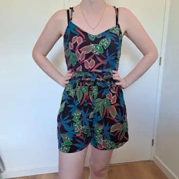 Ensemble short débardeur fleuri