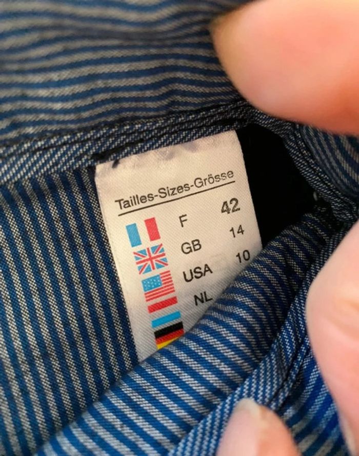 Pantalon Saint James Bleu Marine T42 - photo numéro 4