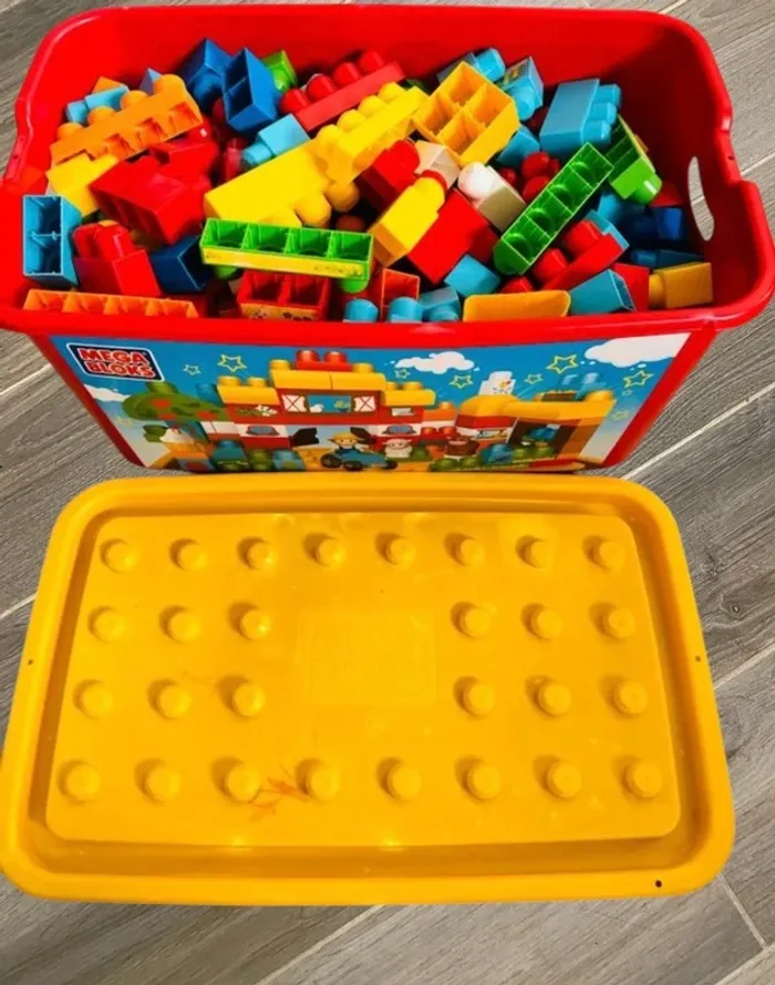 Caisse complète mega blocks enfant jeu construction - photo numéro 2