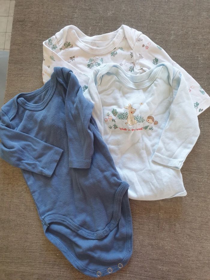 Lot de 9 body manches longues