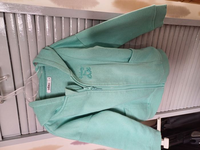 2 gilets zippés dont 1 à capuche pour garçons Taille 3 ans - photo numéro 3