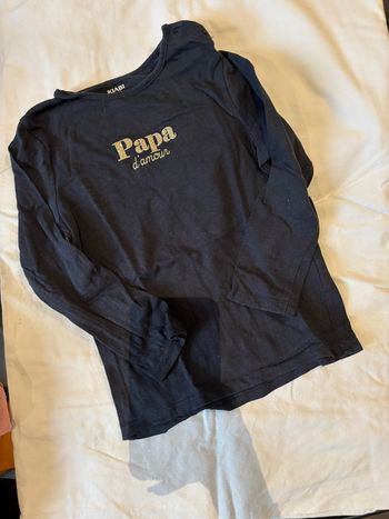 Tee shirt manches longues papa d’amour 