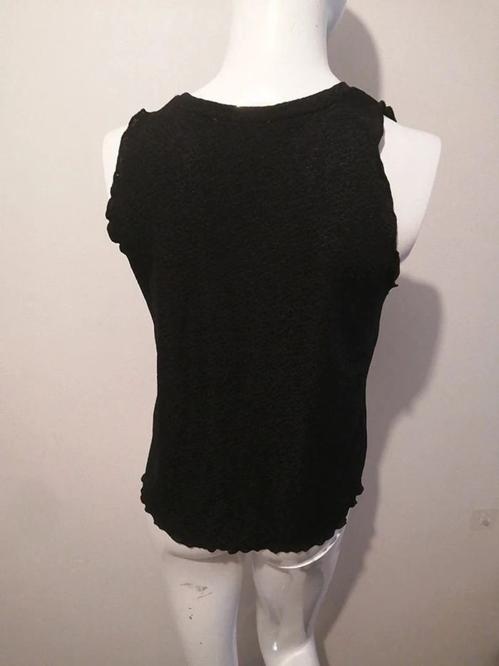 haut et t-shirt Zara noir taille S - photo numéro 2