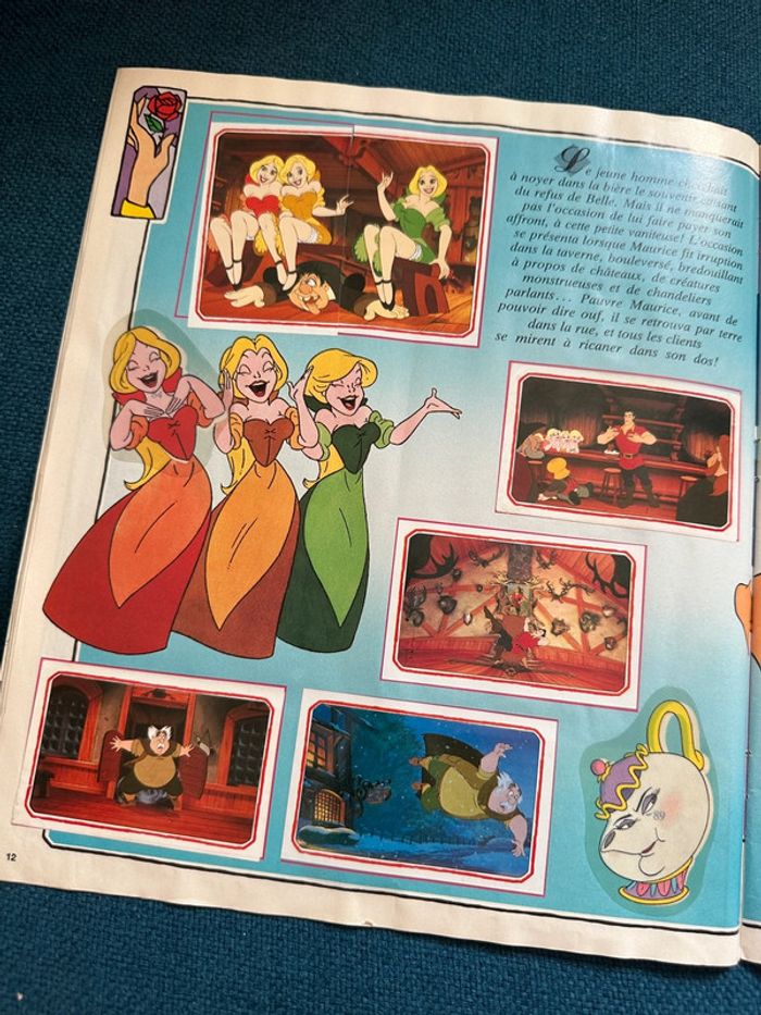 Album Panini stickers autocollants vignettes complet Disney La Belle et la Bête - photo numéro 7