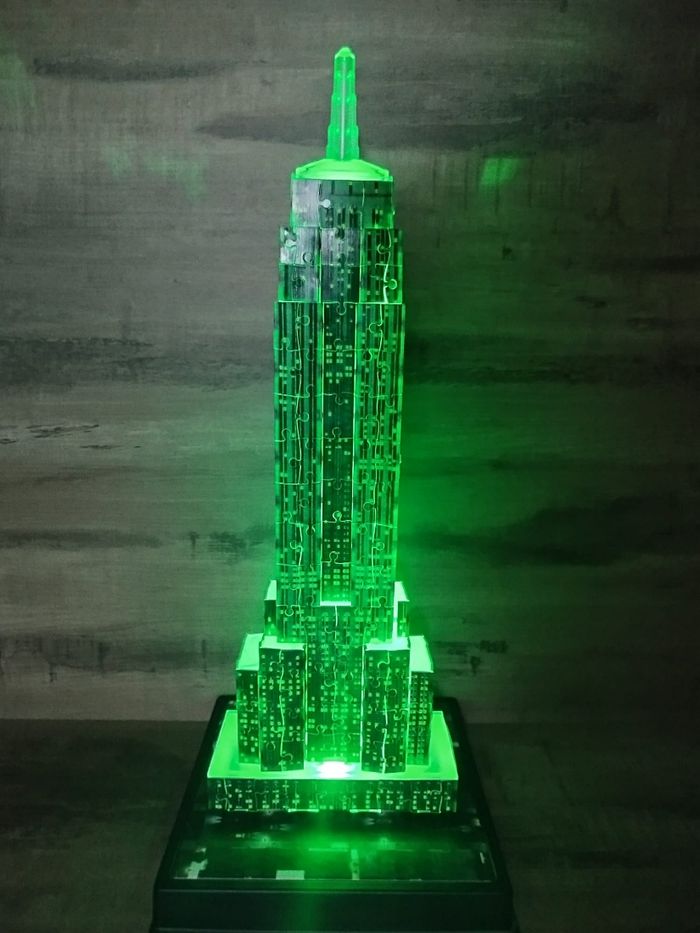 Puzzle 3D lumineux Empire State Building Night Édition Ravensburger - photo numéro 6