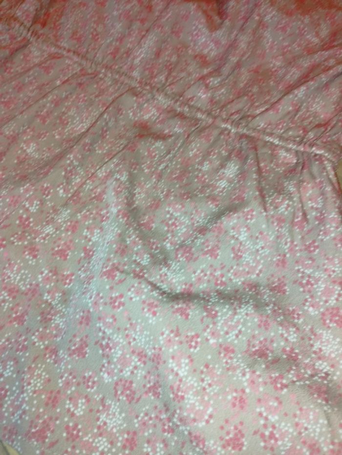 Robe fluide mouchetée 12 ans tao rose / vieux rose - photo numéro 7