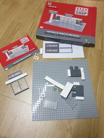 Construction delhaize shop