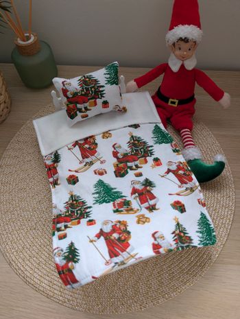 Couverture et oreiller pour lutin farceur