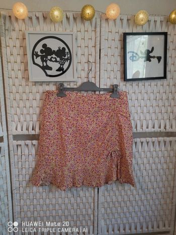 💕Jolie Jupe courte fleurie Etam -femme TL/ 40 💕